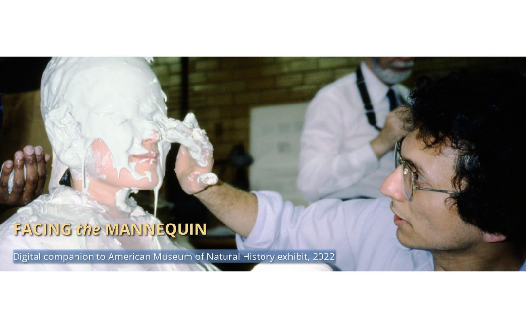 Museum Anthropology students “Facing the Mannequin” exhibit, AMNH