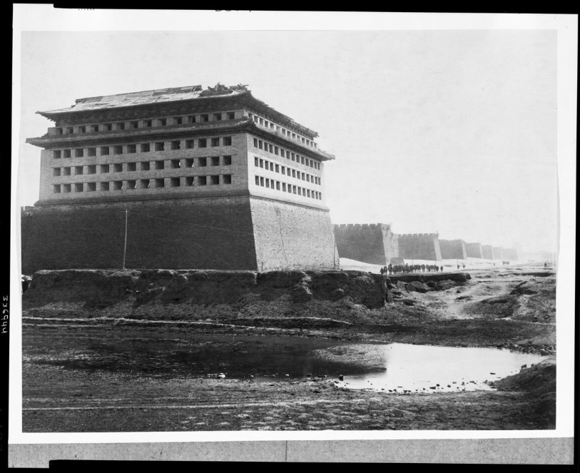 Gatetower, Beijing City wall, China,